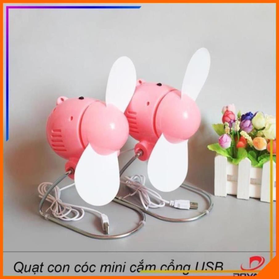 Quạt con cóc mini cắm cổng USB