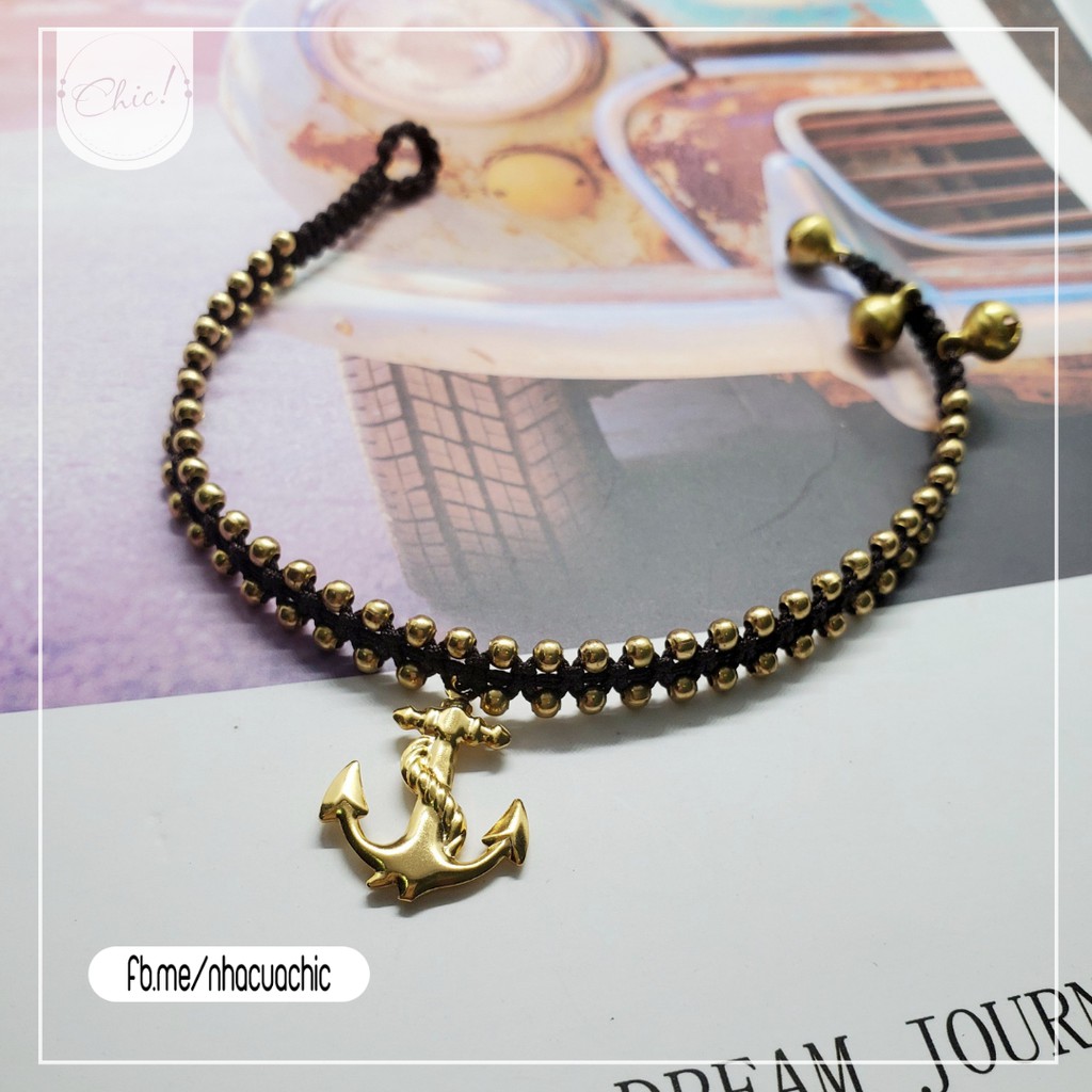 Eirlys Anklet - Lắc chân Boho loại mỏ neo