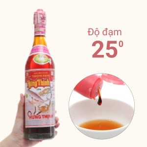 Nước mắm cá cơm Hưng Thịnh 25 độ đạm chai 620ml
