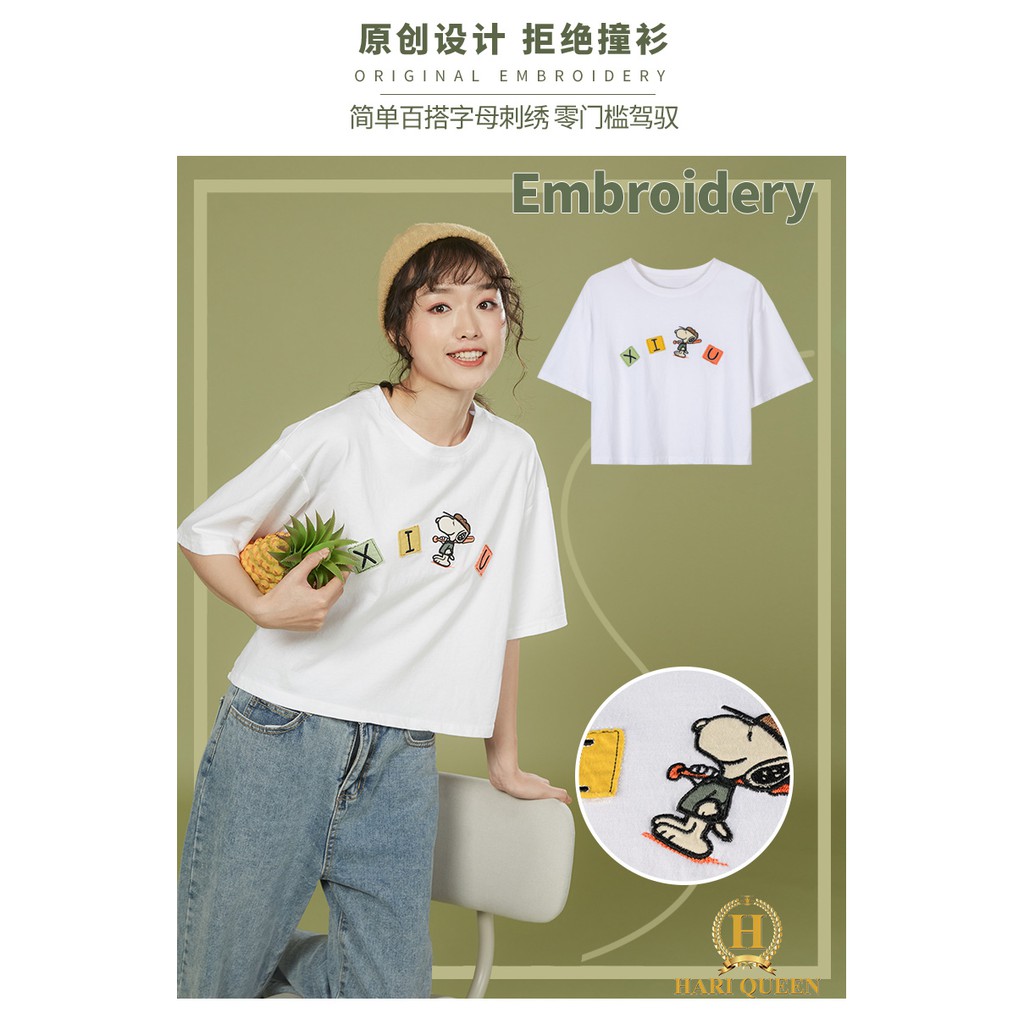 Áo croptop cún Xiu HARI0420