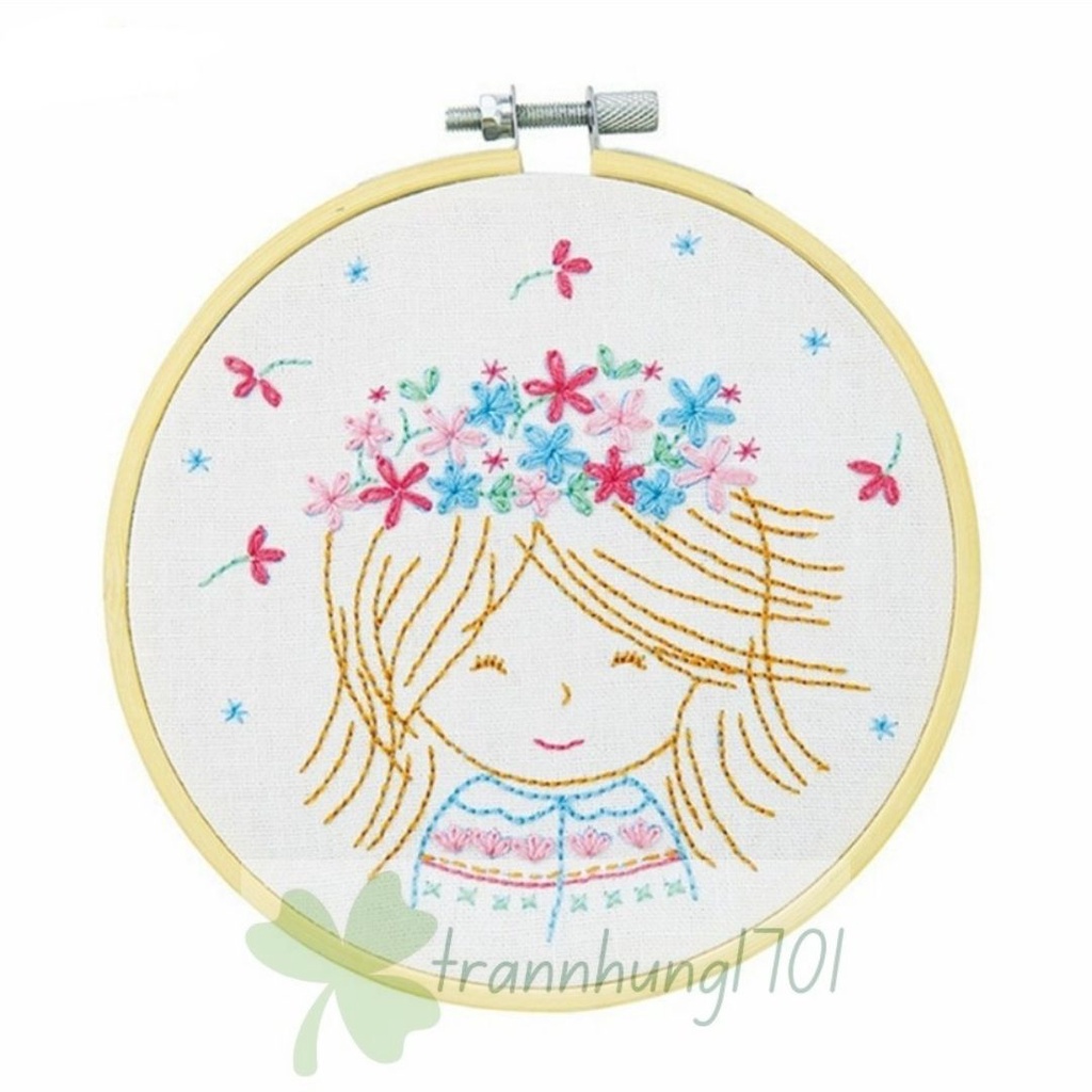 Bộ kit thêu tay trang trí DIY _ bộ sưu tập số 04