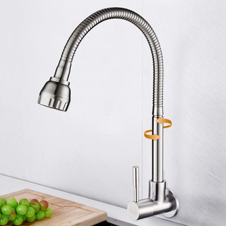 zeego Vòi rửa chén lạnh âm tường Inox SUS 304 , chậu rửa chén, chậu nước bếp U-318/U-403
