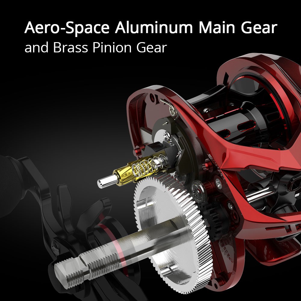 Máy câu cá Kastking Spartacus Ii 7+1 7.2:1 độ kéo 8kg chất lượng cao