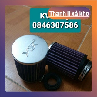 Lọc trụ k&n, x1r lắp cho các loại xe máy, kèm áo mưa