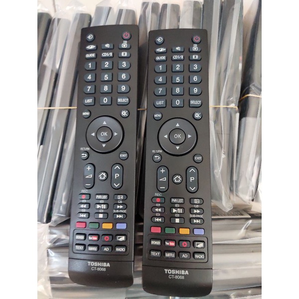 Điều khiển tivi Toshiba CT8068 - 100% hàng mới và chính hãng