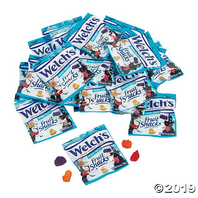 Combo 10 gói kẹo dẻo trái cây Welch's Fruit Snacks (25.5gr/ gói)