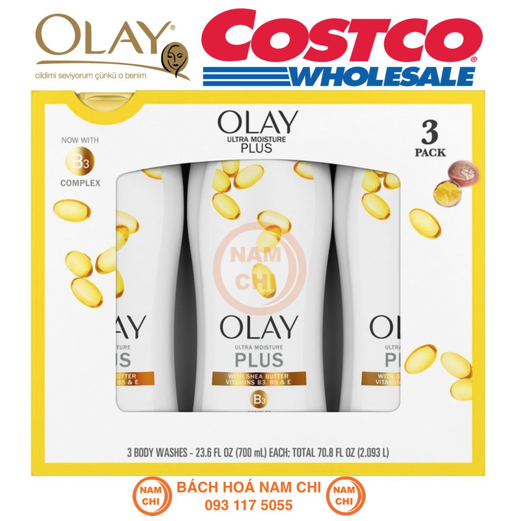 SỮA TẮM OLAY VÀNG OLAY ULTRA MOISTURE PLUS+ 700ML MẪU MỚI NHẤT