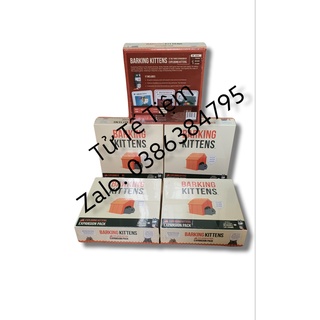 Mèo Nổ Mở Rộng Barking Kittens Boardgame