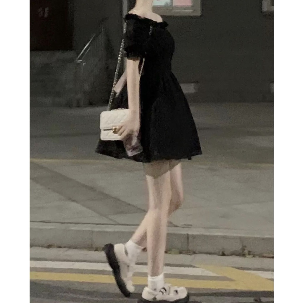 -  Quà tặng sinh nhật, bạn gái Đầm babydoll thắt nơ