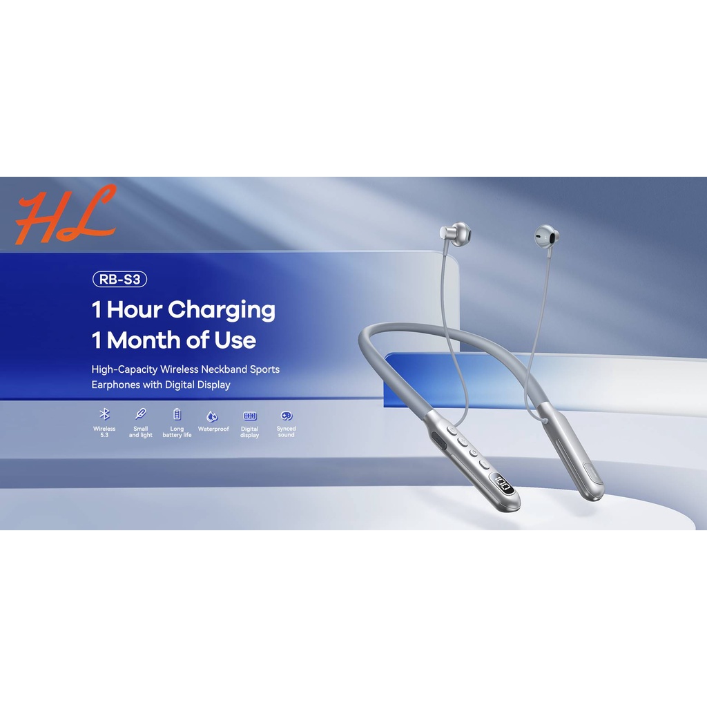 Tai Nghe Bluetooth Thể Thao Remax RB-S3  - Bảo hành 1 năm - Hunglongpc