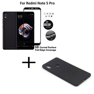 Xiaomi Redmi Note 5/5 Pro: combo kính cường lực và ốp