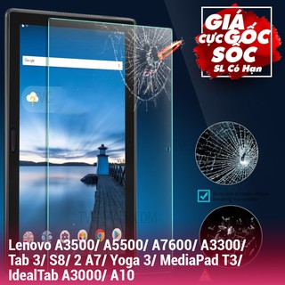 Kính Cường lực MTB Lenovo Tab E10 TB-X104L 10.0/ M8 TB-8505X 8.0/A3000/A3300/A7600/M7 7.0/A5500 Trong suốt Cao Cấp