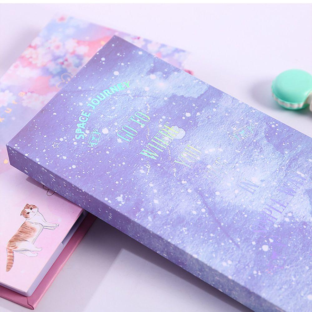 CHOOKEY Giấy Ghi Chú Tự Dính Họa Tiết Hoa Anh Đào Xinh Xắn ​Bộ Giấy Ghi Chú Tiện Lợi Chất Lượng