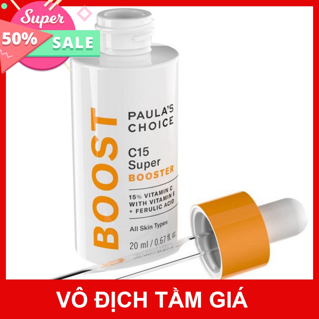 Tinh chất tăng cường bổ sung Vitamin C Paula's Choice Resist C15 Super Booster 20ml 7770