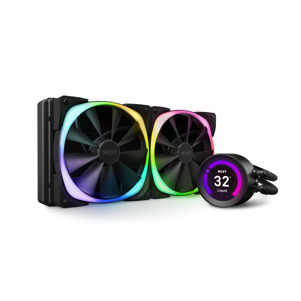 Tản nhiệt nước AIO NZXT Kraken Z63 RGB - Matte Black (280mm)