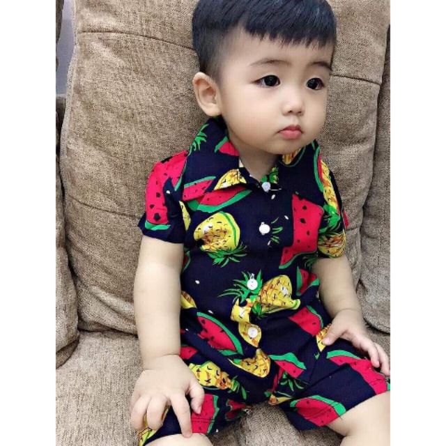 Combo bộ bé trai chị khách