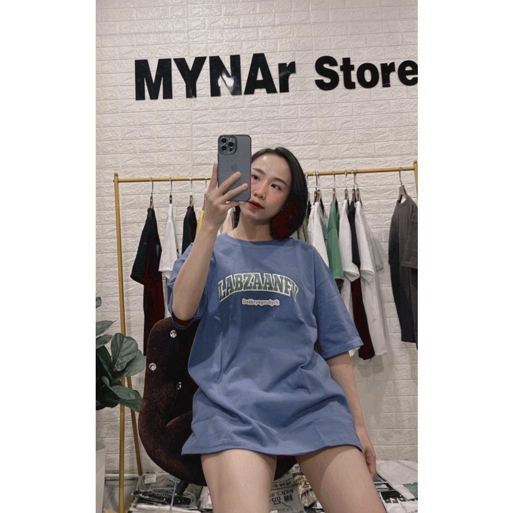 Áo Phông 3158 In Chữ Nữ Nam, Áo Thun Tay Lỡ Oversize From Rộng Basic Chất Cotton100% -MYNAr.Store