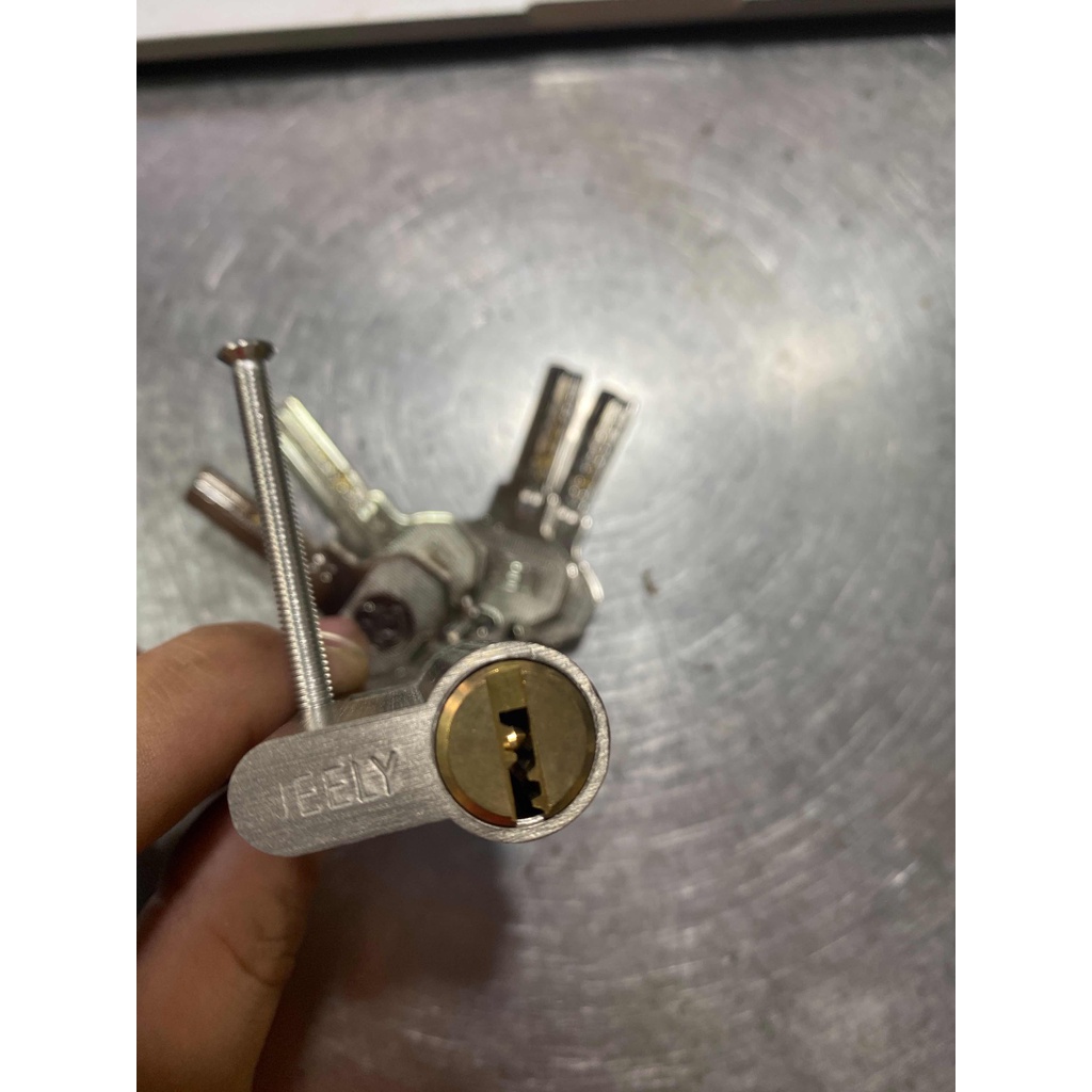 THÂN KHOÁ TAY GẠT LỚN , TIM KHOÁ TAY GẠT 2 ĐẦU CHÌA INOX