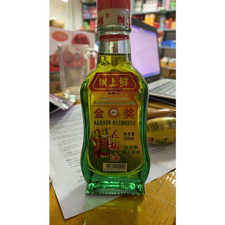 Dầu tê/ dầu hoa tiêu tê cay chai 130ml