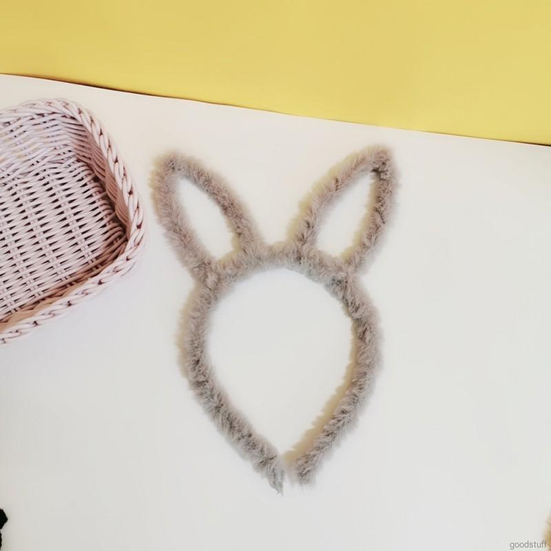 Cài tóc tai thỏ dễ thương cho bé gái