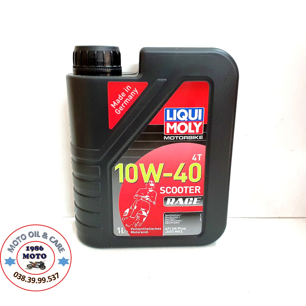 Nhớt Xe Tay Ga Cao Cấp Liqui Moly Scooter Race 10W-40