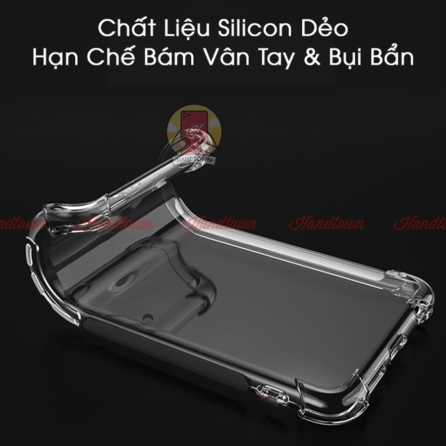 Ốp Lưng Realme C20 X Lite 3 F9 2 Pro C2 C21Y TPU Dẻo Trong Suốt Chống Sốc Cao Cấp Handtown