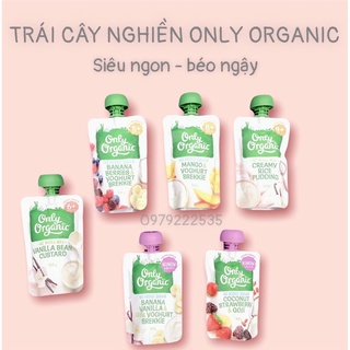 Trái cây nghiền hữu cơ Only Organic 120g