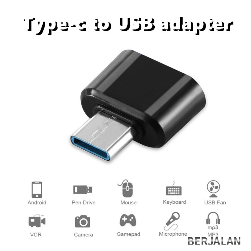 Đầu chuyển đổi phích cắm USB type C sang USB Mini OTG cho điện thoại