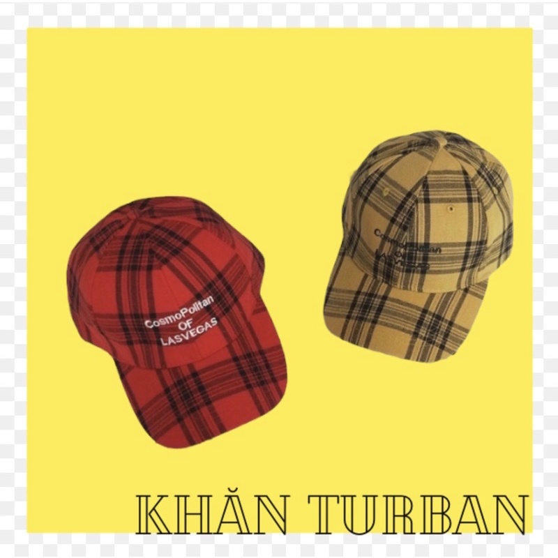 Mũ lưỡi trai phong cách hàn quốc - Khăn turban
