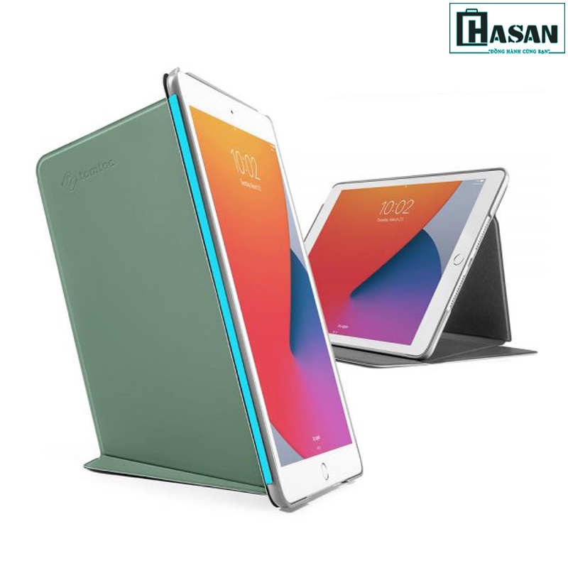 Bao da iPad 10.2 inch chính hãng TOMTOC (USA) từ tính đa góc VERTICAL-B02-006