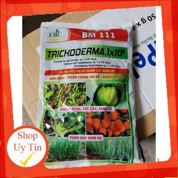 Nấm đối kháng Trichoderma gói 1kg( giá tốt lẻ rẻ như sỉ xả hàng kiếm 5 sao)
