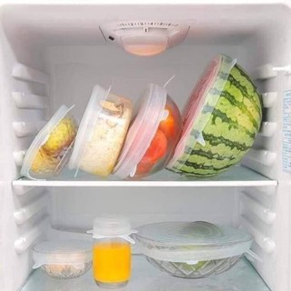 Sét 6 nắp đậy silicon siêu dai