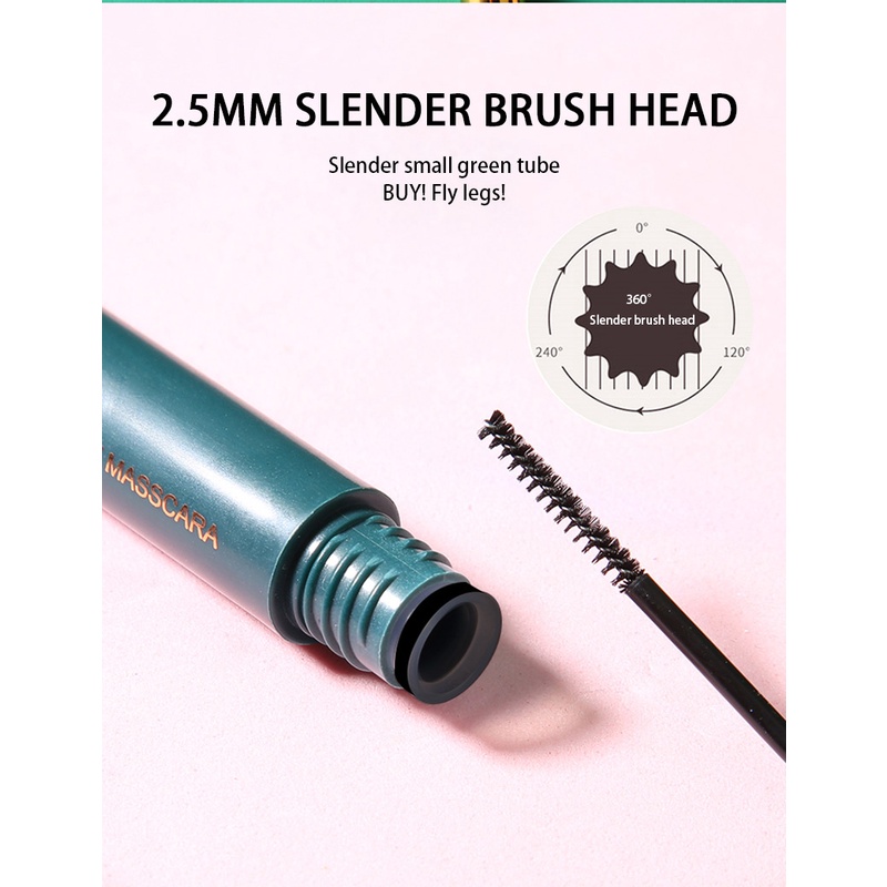 Mascara MKING PRETTY chuốt mi dày cong không thấm nước chống mồ hôi và không dễ lem