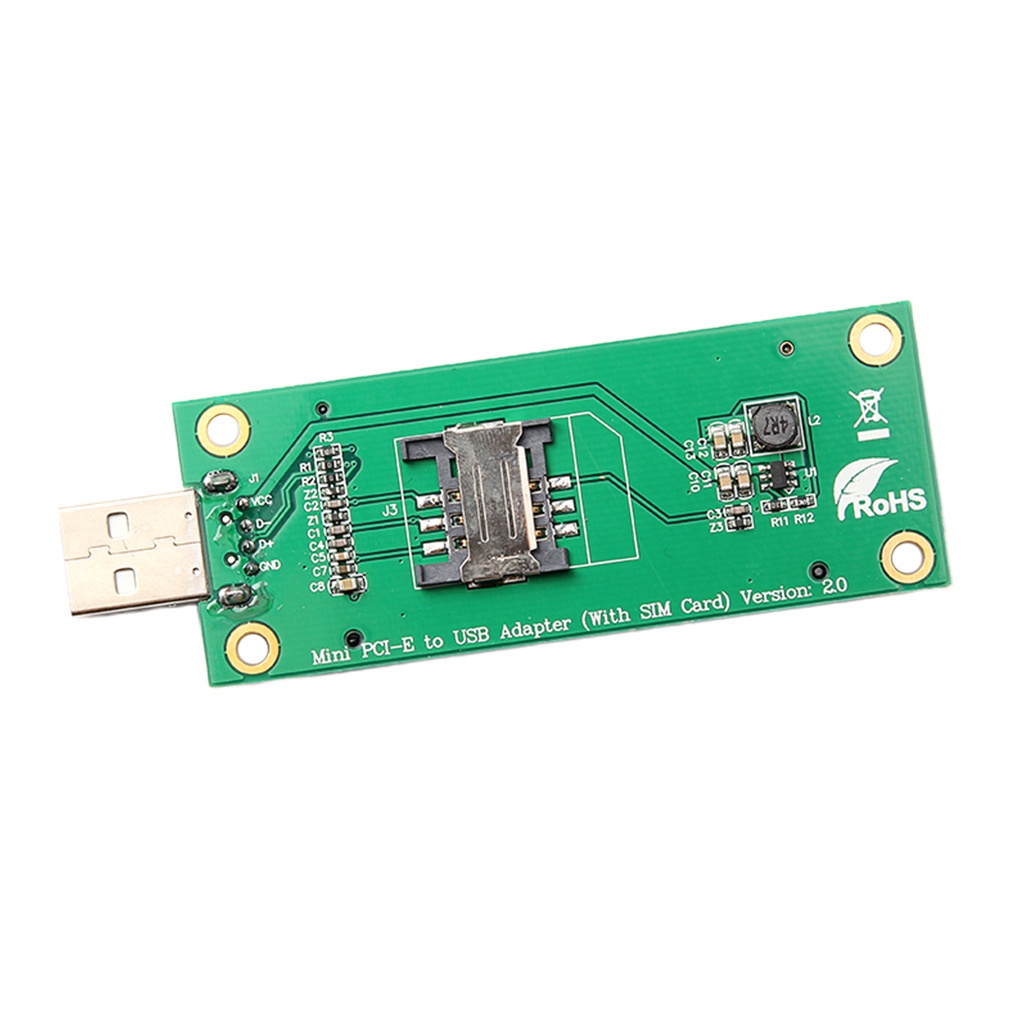 -E to USB2.0 Adapter 3G/4G WWAN Tester Module with SIM Card Slot