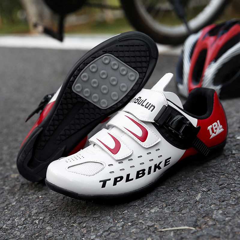 Cycling shoes, non-slip lock shoes, outdoor sports hard-soled bicycle shoes