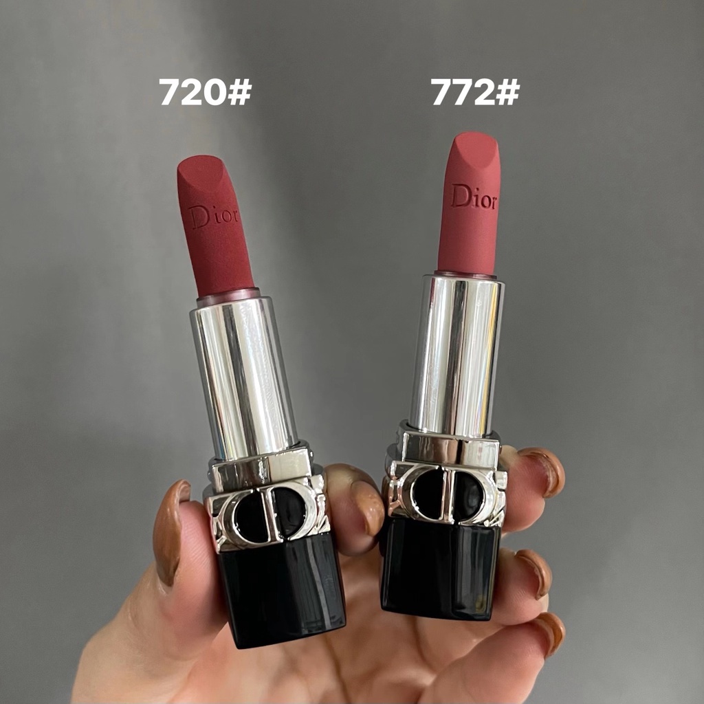 Set 4 Son Môi Dior 2021 Kích Thước 1.5g Họa Tiết Giáng Sinh