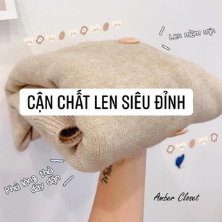 Áo len Cadigan lông thỏ