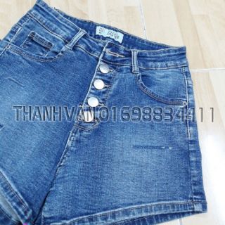 Quần short jean nữ cá tính 2017 -2998