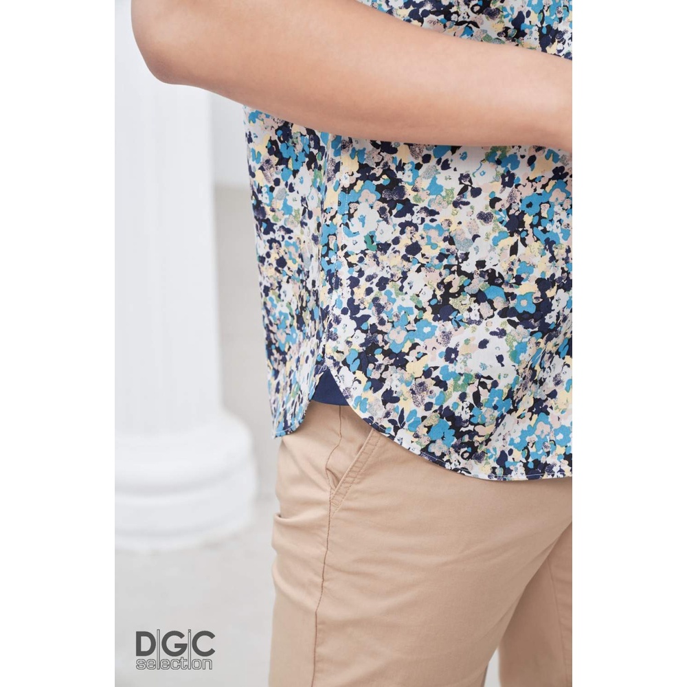Áo sơ mi Nam ngắn tay Slim Fit DGCs - SASNCB21M-S
