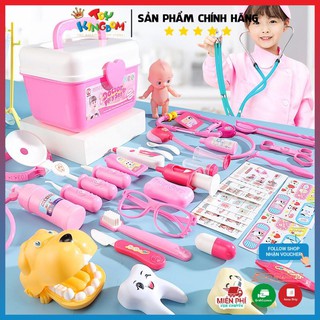 Bộ Đồ Chơi Bác Sĩ 53 Chi Tiết Dụng Cụ Y Tế Cho Bé Khám Bệnh, Loại Cao Cấp Nhất - Đồ Chơi Cho Bé, Đồ Chơi Trẻ Em