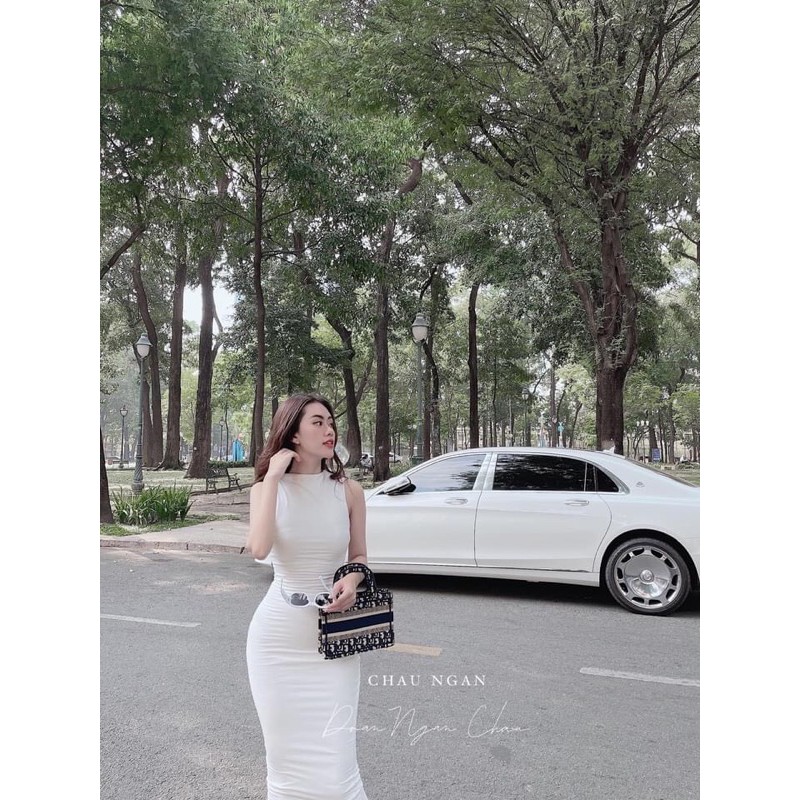 váy body thun sát nách freesize | BigBuy360 - bigbuy360.vn