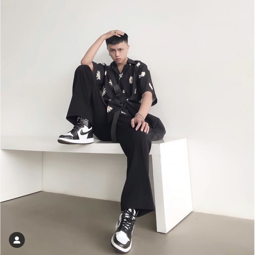 Áo Sơmi HỌA TIẾT DAISY HOA CÚC FULLTAG | Sơ Mi Lụa Mềm CNK 100% | CHUẨN CAO CẤP 1:1 LOCAL BRAND