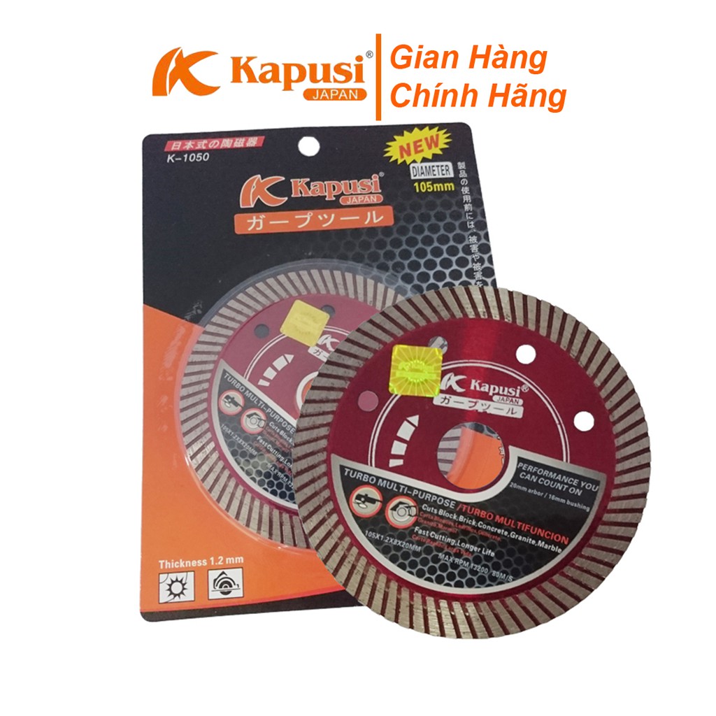 Lưỡi cắt gạch Nhật Kapusi 110 mm chuyên dụng cho thợ sửa chữa nhà cửa