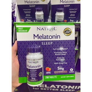 viên ngậm dễ ngủ melatonin 5mg