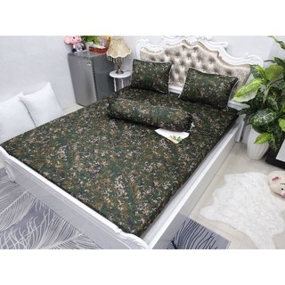 Bộ drap thun 3d khổ to không bị nối vải giá hấp dẫn.