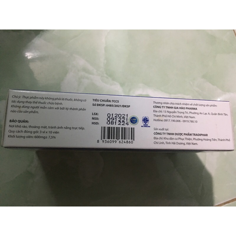 STOMACH GH - giảm acid dịch vị, bảo vệ niêm mạc dạ dày