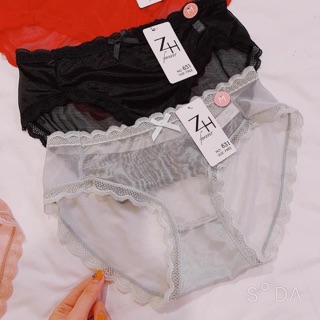 [HÀNG THÁI LAN] Quần Lót Ren Vải Mềm Cách Điệu Sexy, Quần Lót Ren Nhẹ Mỏng Mịn Thái Lan ZH 631
