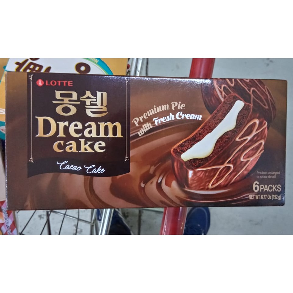 Bánh cacao DREAM CAKE MONGSWELL CACAO - 몽쉘 카카오
