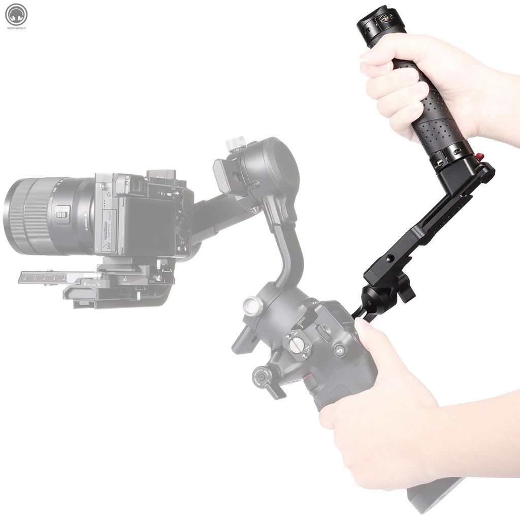 ANDOER Tay Cầm Bằng Nhôm 1 / 4 3 / 8 Thay Thế Cho Dji Ronin S 2 / Ronin Sc 2 Gimble