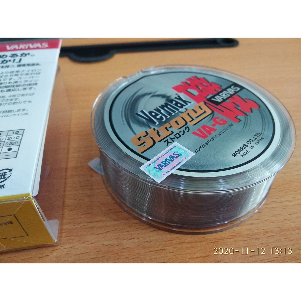 Dây Câu Cá Varivas Vermax Iso  - 150m - Dây Nylon